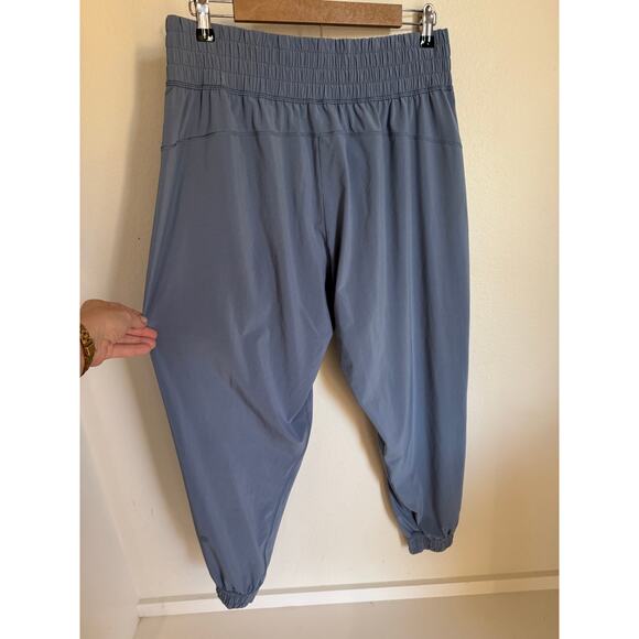 Lululemon Sun Setter Jogger in Tempest Blue Size 14 Athleisure Comfy Workout - Picture 6 of 9